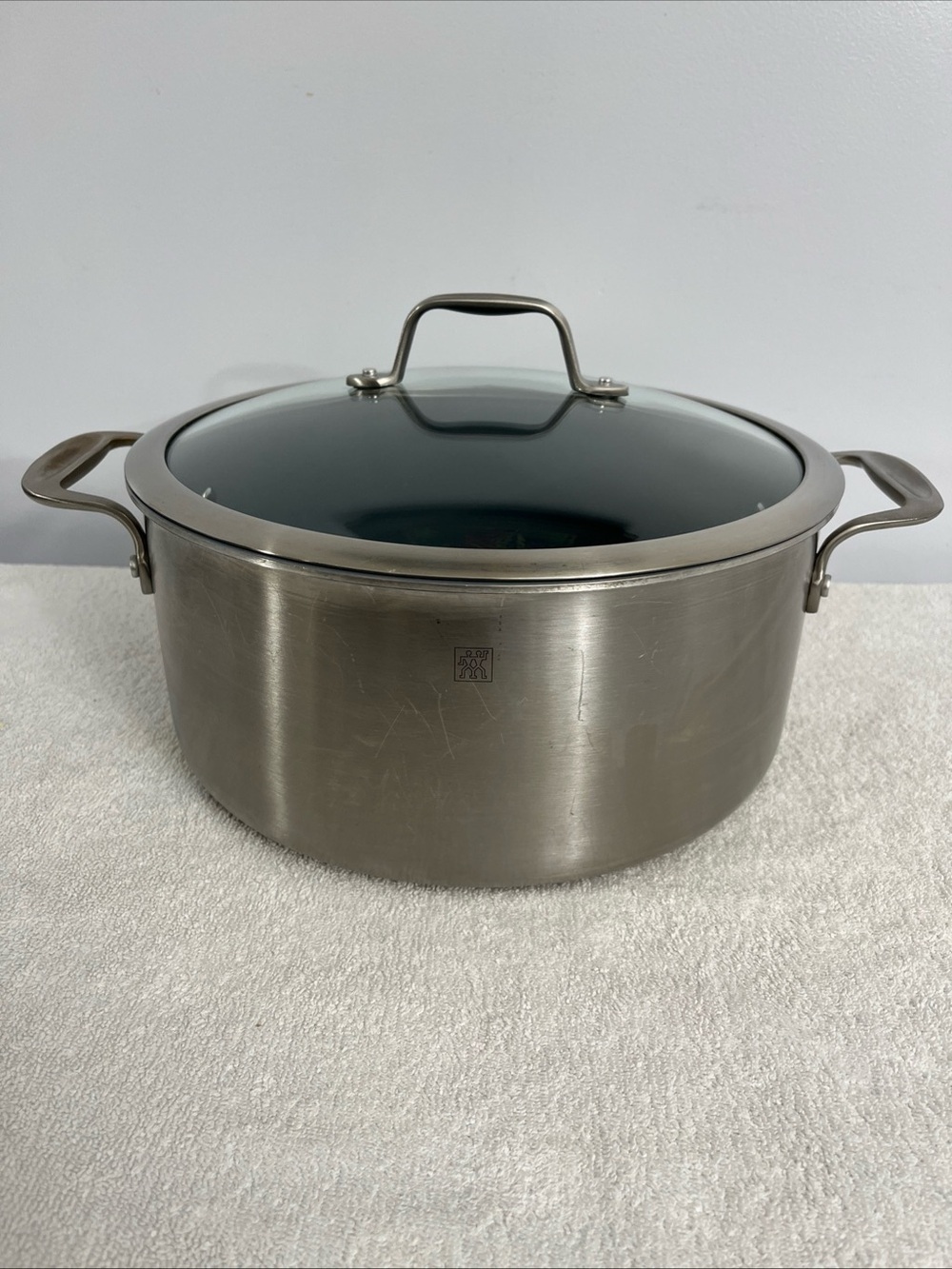 ZWILLING Spirit 3-ply 8-qt Stainless Steel Ceramic Nonstick Stock Pot